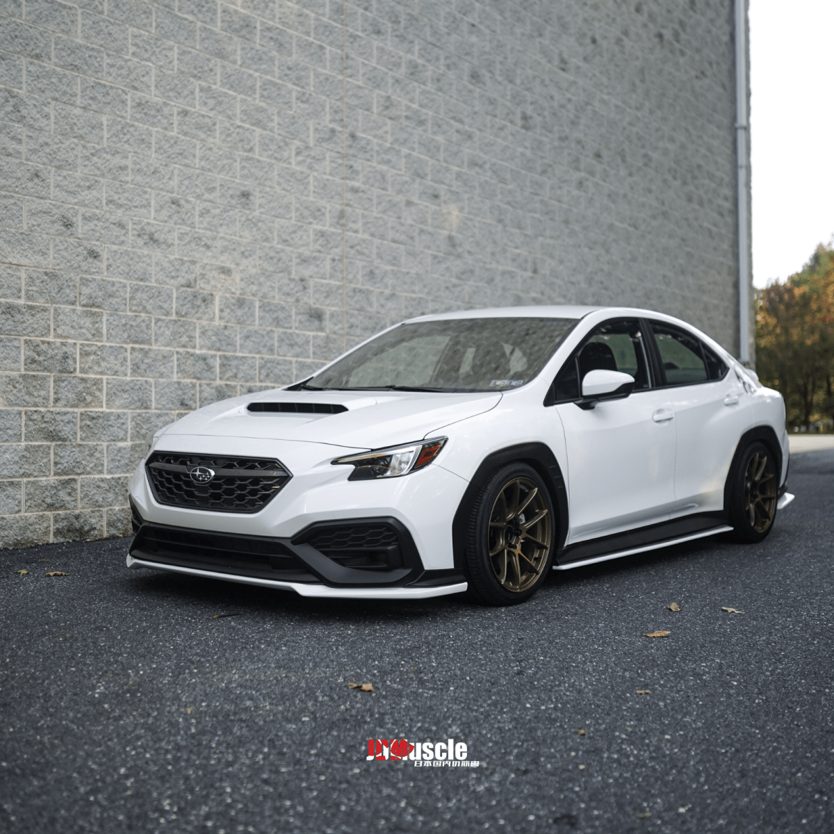 JDMuscle [22-26 WRX] Spec STI Front Lip | Paint Matched or ABS - Return