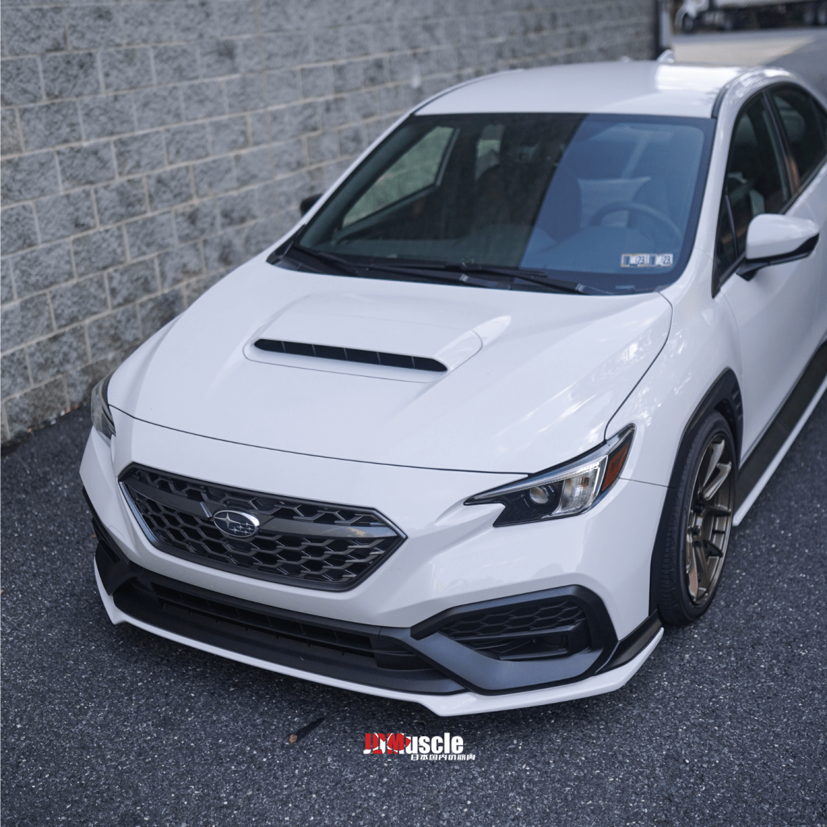 JDMuscle [22-26 WRX] Spec STI Front Lip | Paint Matched or ABS - Return
