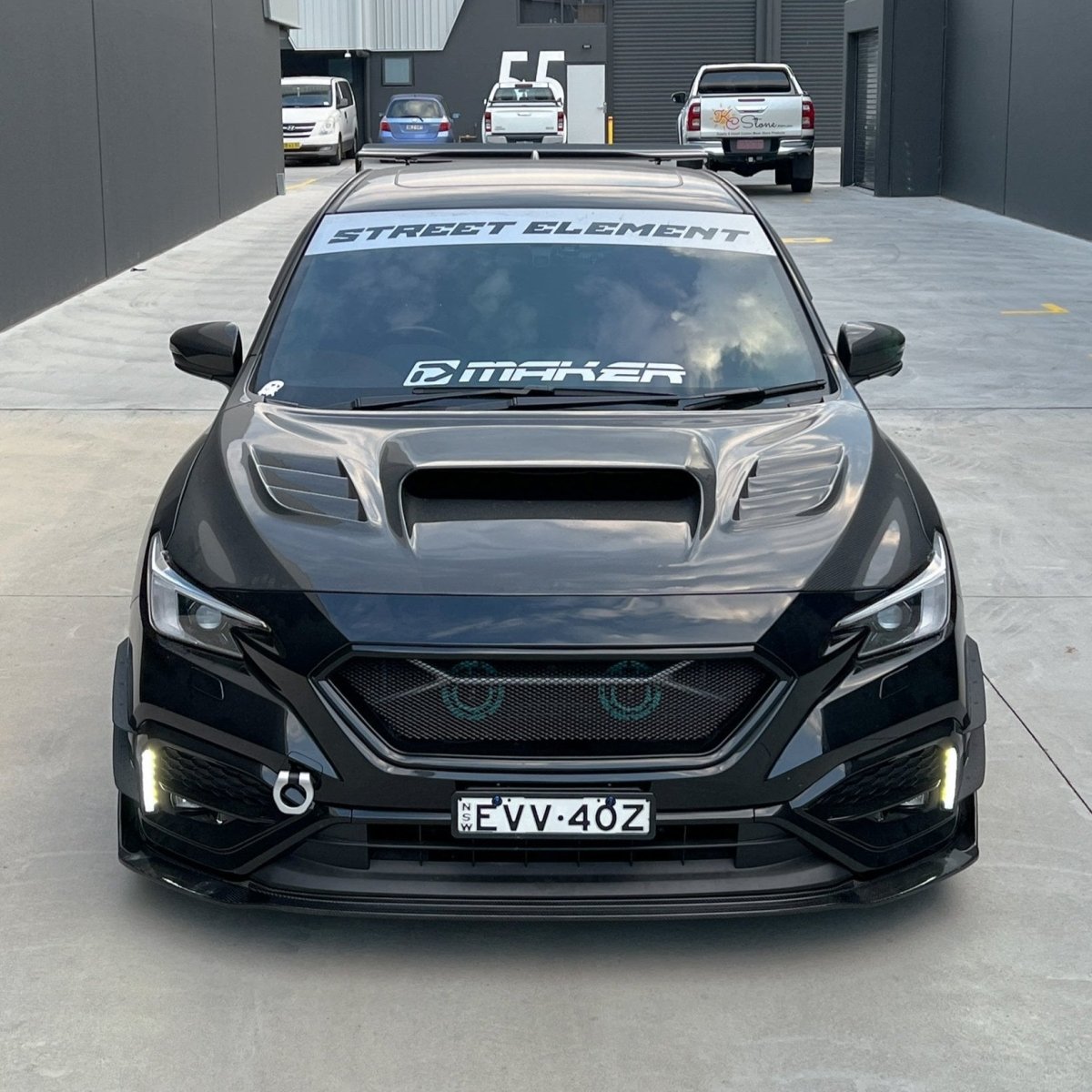 JDMuscle [22 - 26 WRX] Front Member Brace - JDMuscleFrame BracesJDM-WRX22-FMBRDRed