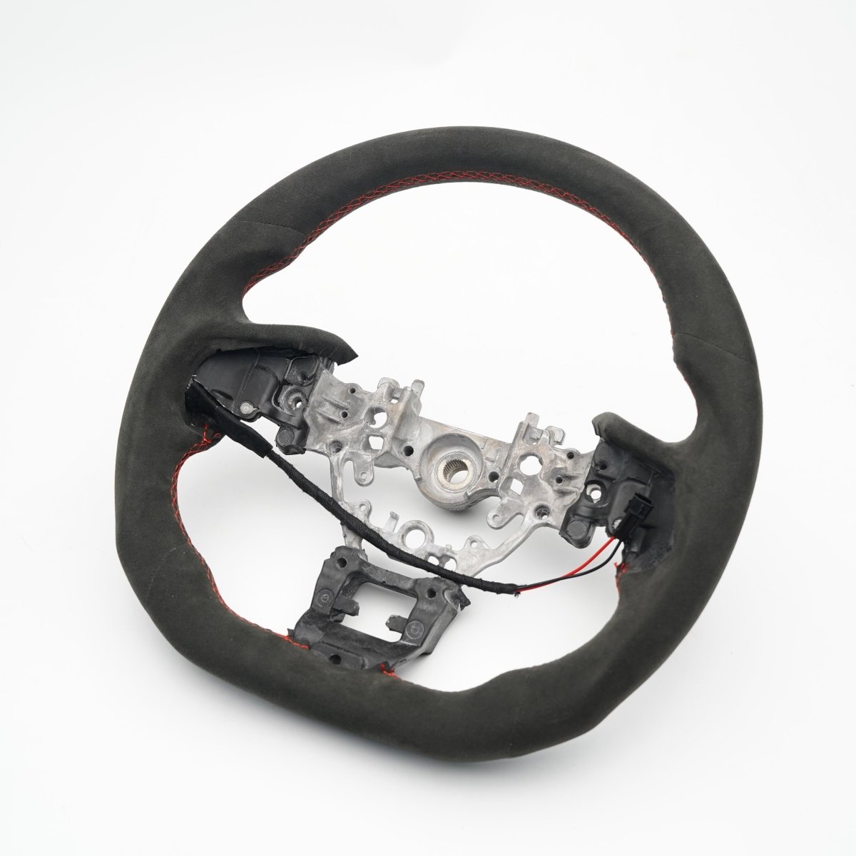 JDMuscle [22-26 WRX] Heated Steering Wheel - JDMuscleSteering WheelsJDM-HT-STR-WRX22L-BK-NFull Leather(Smooth Top&Bottom, Perforated Sides)Black