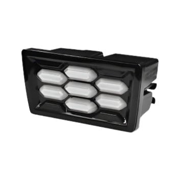 JDMuscle [22 - 26 WRX] Hex Style Rear Fog/Brake Light - JDMuscleAuxiliary Brake LightingJDM-WRX22-RFV1GBW1 Black Base + White Bar