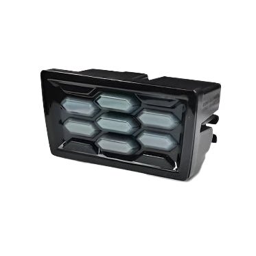 JDMuscle [22 - 26 WRX] Hex Style Rear Fog/Brake Light - JDMuscleAuxiliary Brake LightingJDM-WRX22-RFV1GBS3 Black Base + Smoked White Bar