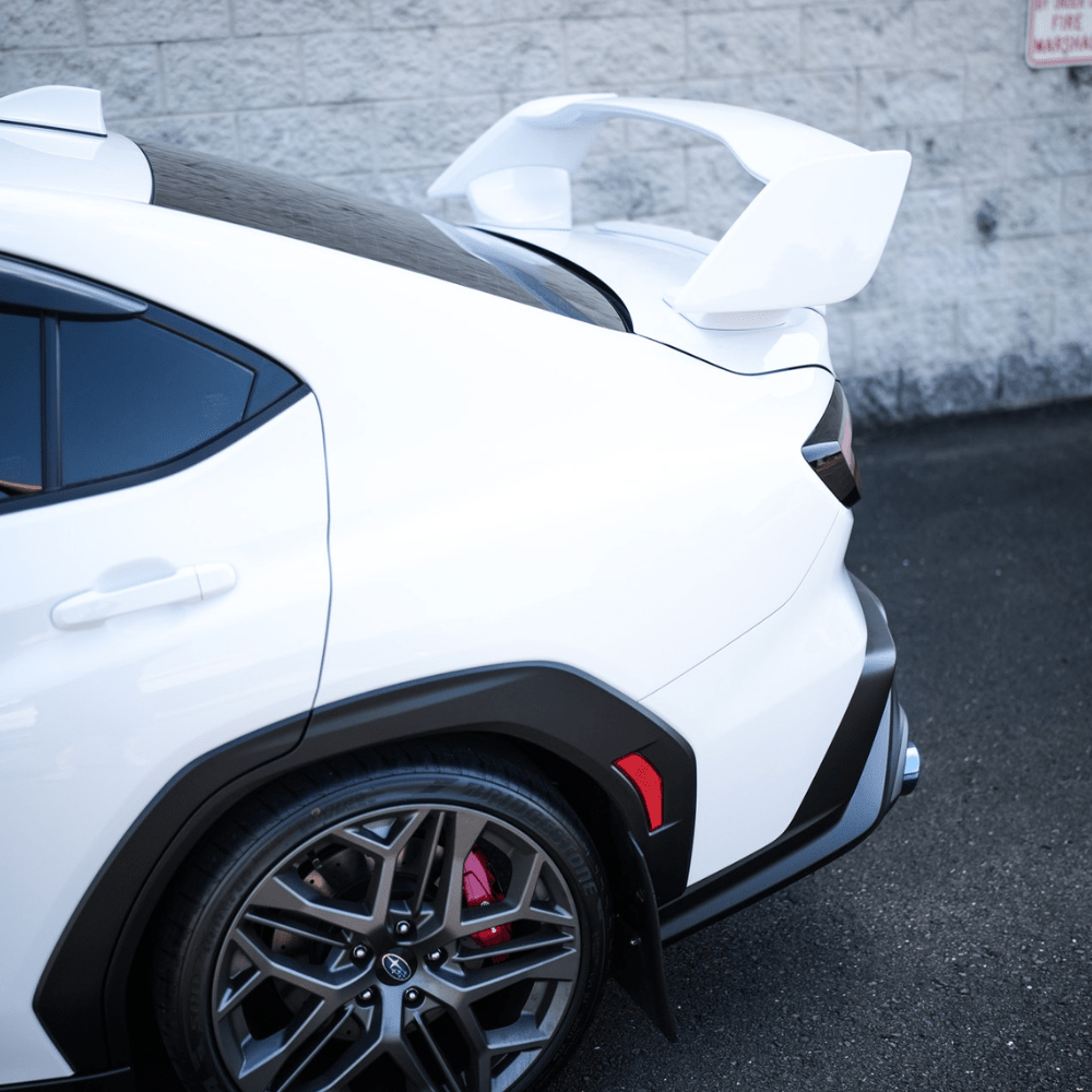 JDMuscle [22-26 WRX] JDM Edition VB STI Style Spoiler | Paint Matched / Gloss Black / ABS - Return (Open Box)