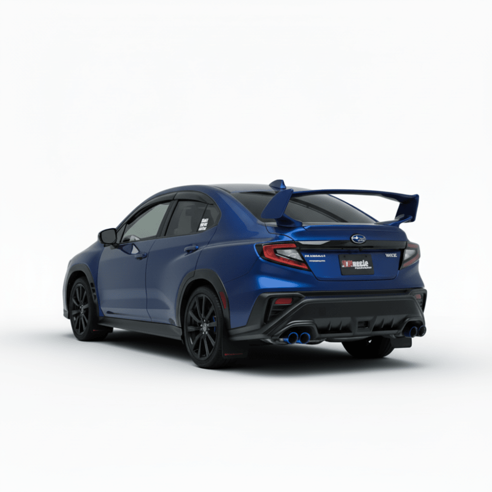 JDMuscle [22-26 WRX] JDM Edition VB STI Style Spoiler | Paint Matched / Gloss Black / ABS - Return (Open Box)