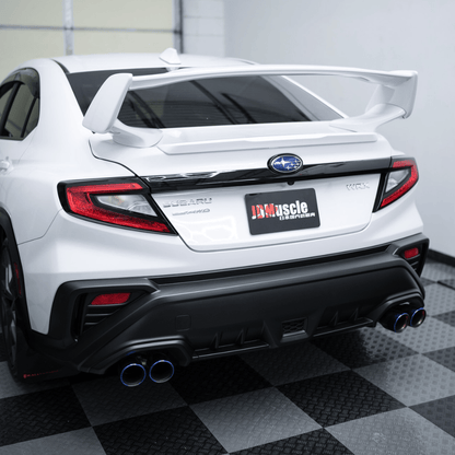 JDMuscle [22 - 26 WRX] JDM Edition VB STI Style Spoiler | Paint Matched / Gloss Black / ABS - JDMuscleSpoilers and WingsJDM-WRX22-SPF-VBSTID4SCrystal Black Silica D4S (Gloss Black w/ Pearl)