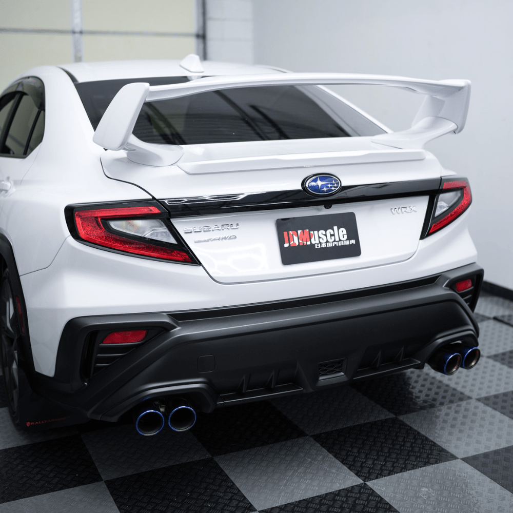 JDMuscle [22-26 WRX] JDM Edition VB STI Style Spoiler | Paint Matched / Gloss Black / ABS - Return (Open Box)