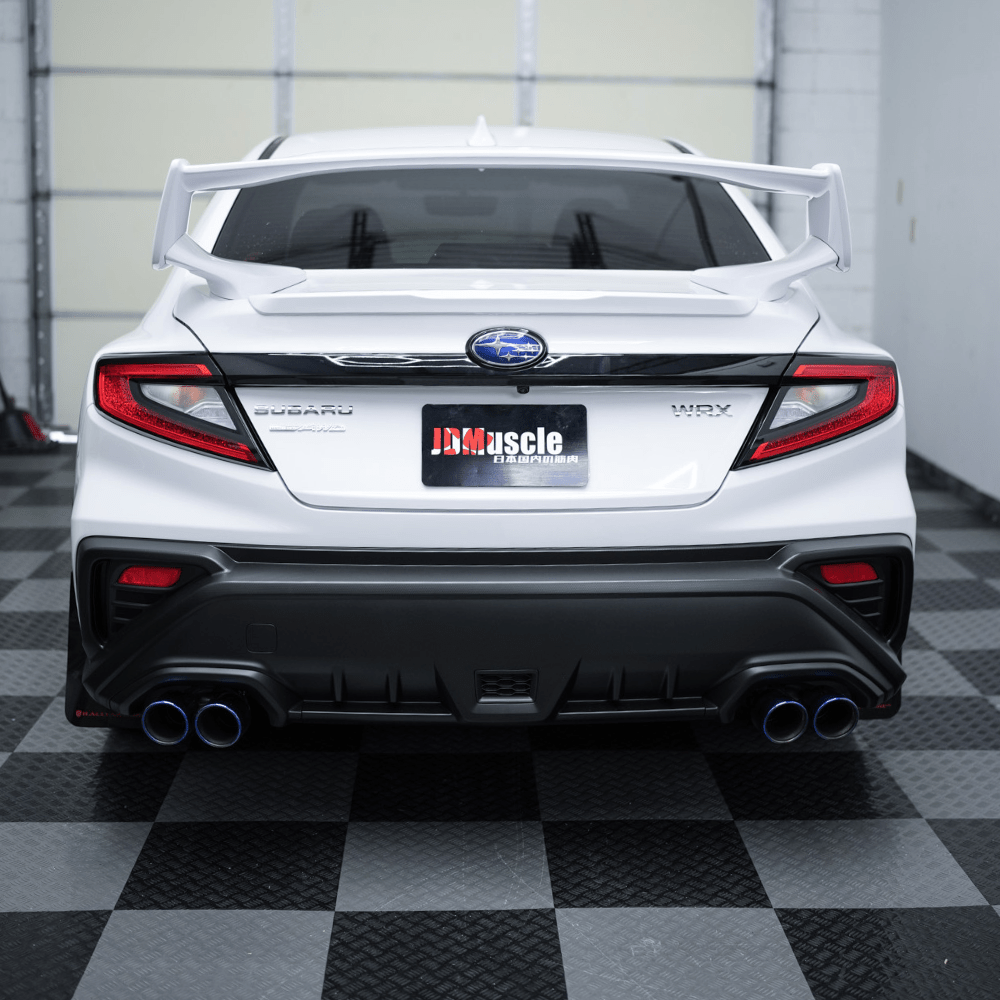 JDMuscle [22-26 WRX] JDM Edition VB STI Style Spoiler | Paint Matched / Gloss Black / ABS - Return (Open Box)