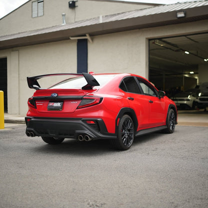 JDMuscle [22 - 26 WRX] JDM Edition VB STI Style Spoiler | Paint Matched / Gloss Black / ABS - JDMuscleSpoilers and WingsJDM-WRX22-SPF-VBSTID4SCrystal Black Silica D4S (Gloss Black w/ Pearl)