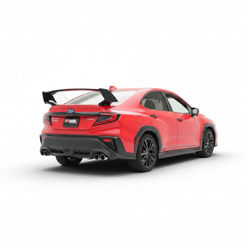 JDMuscle [22-26 WRX] JDM Edition VB STI Style Spoiler | Paint Matched / Gloss Black / ABS - Return (Open Box)