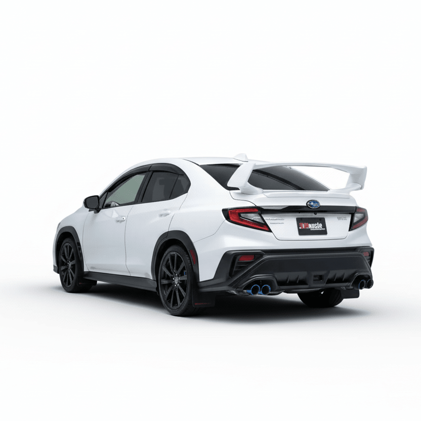 JDMuscle [22-26 WRX] JDM Edition VB STI Style Spoiler | Paint Matched / Gloss Black / ABS - Return (Open Box)