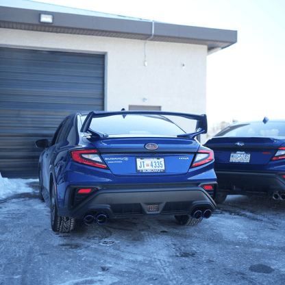 JDMuscle [22-26 WRX] JDM Edition VB STI Style Spoiler | Paint Matched / Gloss Black / ABS - Return (Open Box)