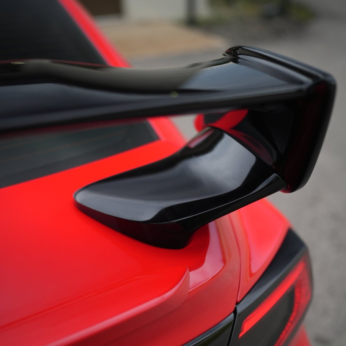JDMuscle [22-26 WRX] JDM Edition VB STI Style Spoiler | Paint Matched / Gloss Black / ABS - Return (Open Box)
