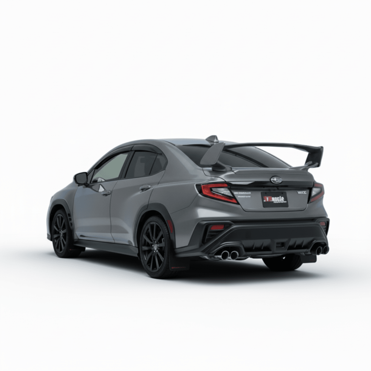 JDMuscle [22-26 WRX] JDM Edition VB STI Style Spoiler | Paint Matched / Gloss Black / ABS - Return (Open Box)