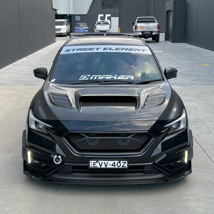 JDMuscle [22 - 26 WRX] JDM Style Fog Light Bezel w/ DRL and Turn - JDMuscleFog LightsJDM-FOG-WRX22-R-001DRL+Turn Bezel