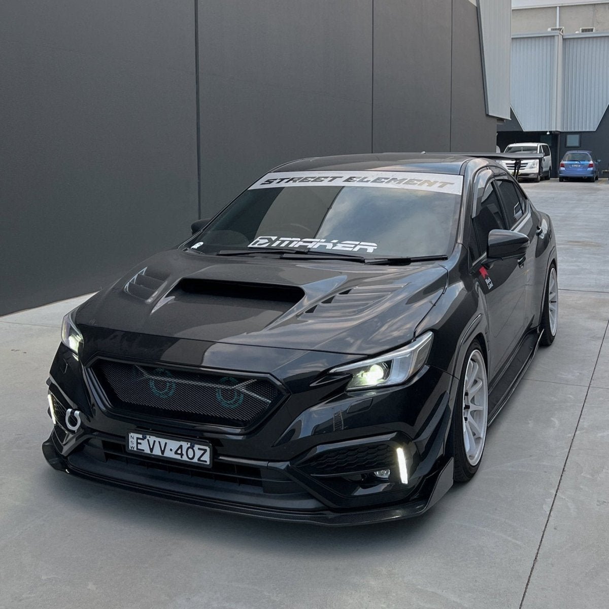 JDMuscle [22 - 26 WRX] JDM Style Fog Light Bezel w/ DRL and Turn - JDMuscleFog LightsJDM-FOG-WRX22-R-001DRL+Turn Bezel