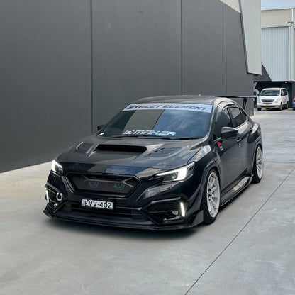 JDMuscle [22 - 26 WRX] JDM Style Fog Light Bezel w/ DRL and Turn - JDMuscleFog LightsJDM-FOG-WRX22-R-001DRL+Turn Bezel