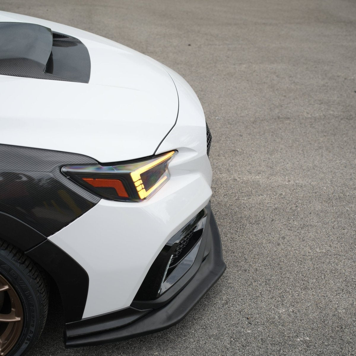 JDMuscle [22 - 26 WRX] Kogeki Style Front Lip - JDMuscleFront LipsJDM-WRX22-FL-KOGPBMatte Black