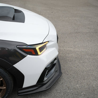 JDMuscle [22 - 26 WRX] Kogeki Style Front Lip - JDMuscleFront LipsJDM-WRX22-FL-KOGPBMatte Black