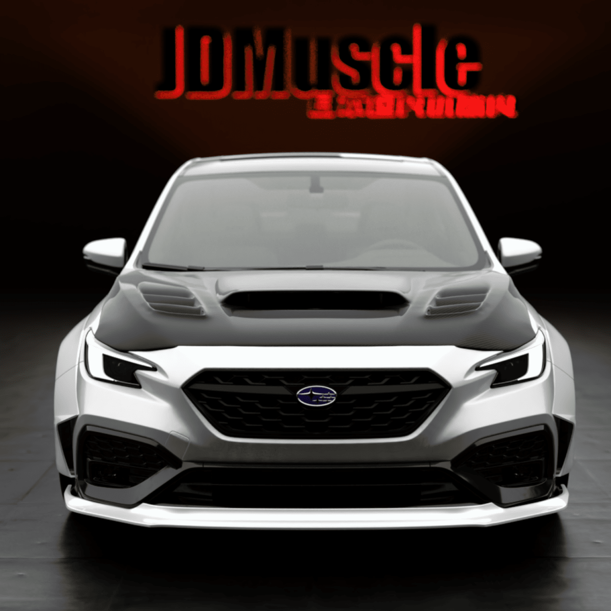 JDMuscle [22 - 26 WRX] Kogeki Style Front Lip - JDMuscleFront LipsJDM-WRX22-FL-KOGPBMatte Black