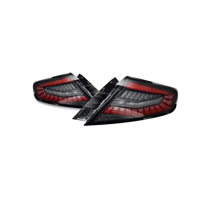 JDMuscle [22 - 26 WRX] LED Tail Lights Version EVO - JDMuscleTail LightsJDM-WRX22-TL-ESB2Smoke Lens + Black Base + Red Bar
