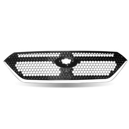 JDMuscle [22 - 26 WRX] OEM Style Sport Grille w/ Integrated Emblem Mount and Optional Painted Stripe - JDMuscleGrillesJDM-WRX22-FG-OS-2Red