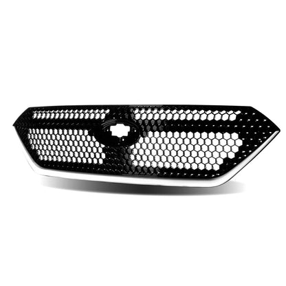 JDMuscle [22 - 26 WRX] OEM Style Sport Grille w/ Integrated Emblem Mount and Optional Painted Stripe - JDMuscleGrillesJDM-WRX22-FG-OS-3White