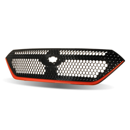 JDMuscle [22-26 WRX] OEM Style Sport Grille w/ Integrated Emblem Mount and Optional Painted Stripe - Return