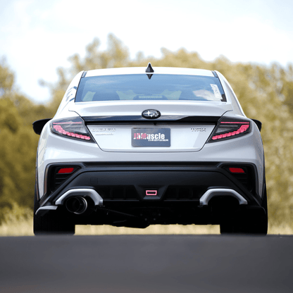 JDMuscle [22 - 26 WRX] Paint Matched Exhaust Finisher Trim Replacements - JDMuscleExterior GarnishesJDM-WRX22-EXSD4SCrystal Black Silica D4S (Gloss Black w/ Pearl)