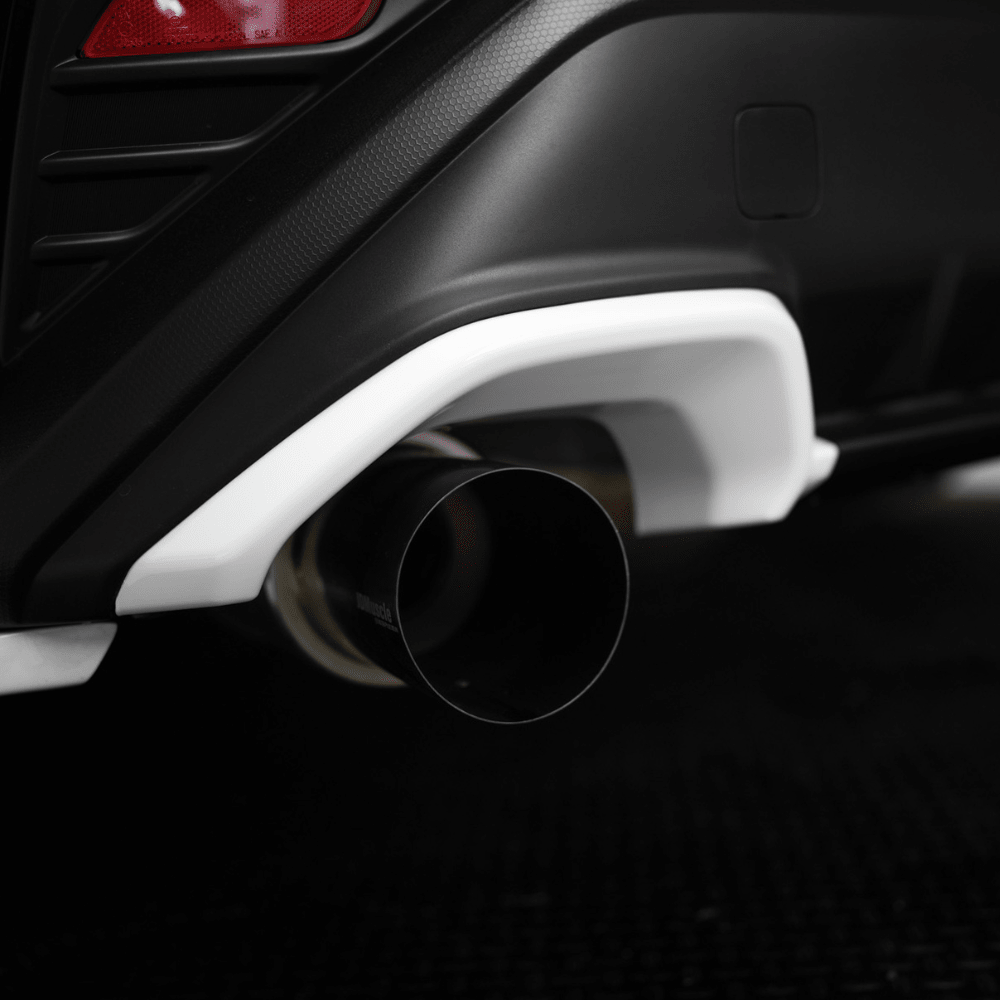 JDMuscle [22 - 26 WRX] Paint Matched Exhaust Finisher Trim Replacements - JDMuscleExterior GarnishesJDM-WRX22-EXSD4SCrystal Black Silica D4S (Gloss Black w/ Pearl)
