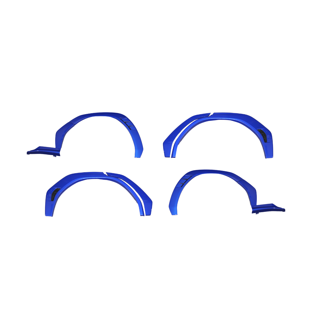 JDMuscle [22 - 26 WRX] Paint Matched Fender Flares OEM+ Style - JDMuscleFendersJDM-WRX22-FF-OEK7XWorld Rally Blue Pearl - K7X
