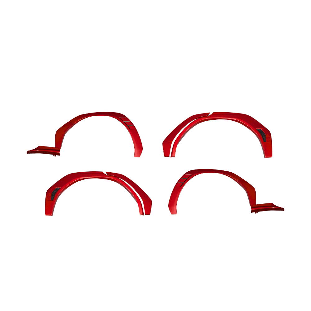 JDMuscle [22 - 26 WRX] Paint Matched Fender Flares OEM+ Style - JDMuscleFendersJDM-WRX22-FF-OEDCKIgnition Red - DCK