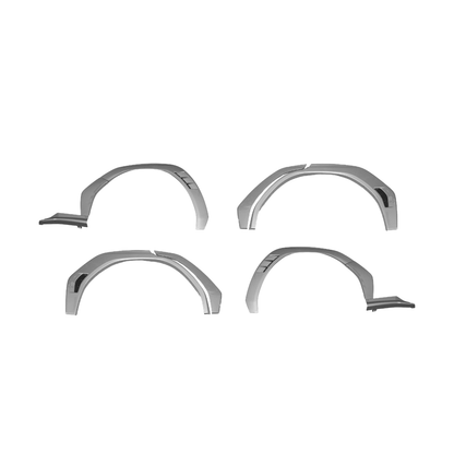 JDMuscle [22 - 26 WRX] Paint Matched Fender Flares OEM+ Style - JDMuscleFendersJDM-WRX22-FF-OEG1UIce Silver Metallic - G1U
