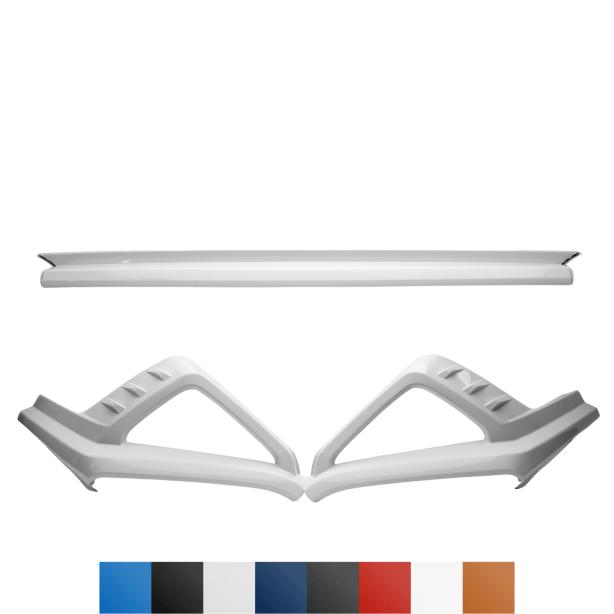 JDMuscle [22 - 26 WRX] Paint Matched Rear Bumper Covers - JDMuscleBumper CoversJDM-WRX22-BCK7XWorld Rally Blue Pearl - K7X