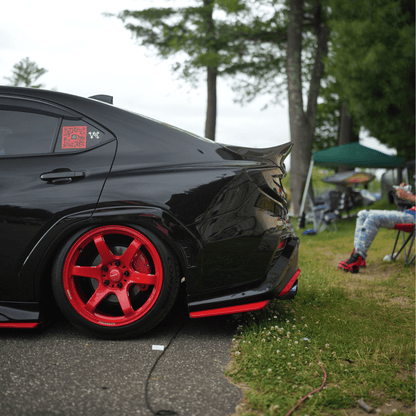 JDMuscle [22-26 WRX] Pre-Preg Carbon Fiber Duckbill Trunk V1 - JDMuscleTrunksJDM-WRX22-DR-58CF2x2 Twill