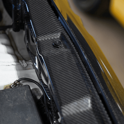 JDMuscle [22-26 WRX] Pre-preg Carbon Fiber Fender Shrouds - JDMuscleFender ShroudsJDM-WRX22-FSCF