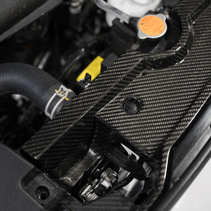 JDMuscle [22-26 WRX] Pre-Preg Carbon Fiber Radiator Shroud - JDMuscleRadiator ShroudsJDM-WRX22-RASCF