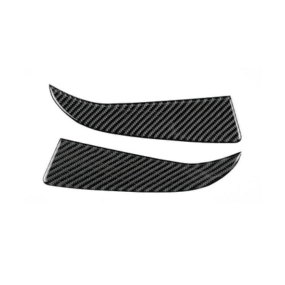 JDMuscle [22 - 26 WRX] P&S Series Carbon Fiber Center Kicker Panel Accents 2 PC| Black Carbon Fiber/ Red Carbon Fiber - JDMuscleTrim KitsJDM-WRX22-124BBlack Carbon FIiber