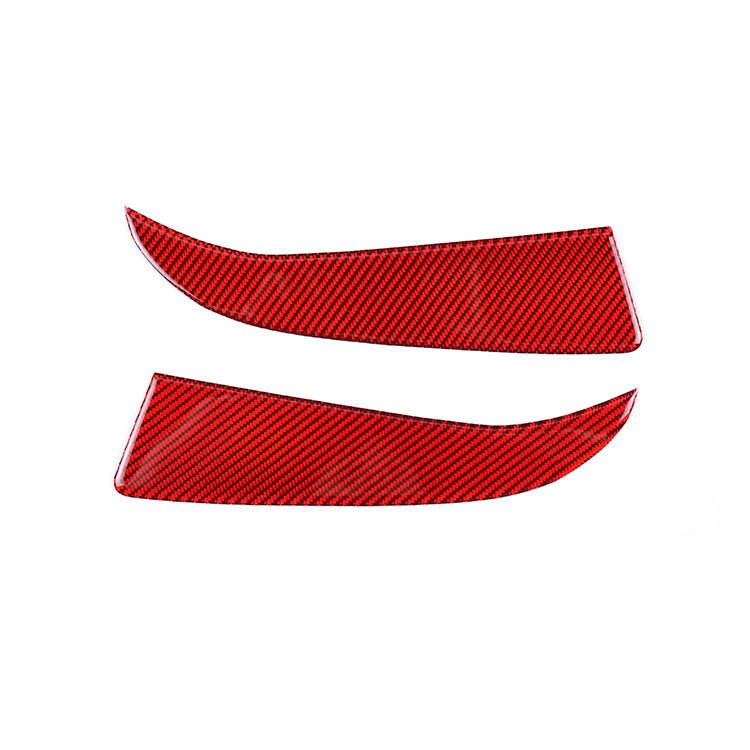 JDMuscle [22 - 26 WRX] P&S Series Carbon Fiber Center Kicker Panel Accents 2 PC| Black Carbon Fiber/ Red Carbon Fiber - JDMuscleTrim KitsJDM-WRX22-124RRed Carbon Fiber