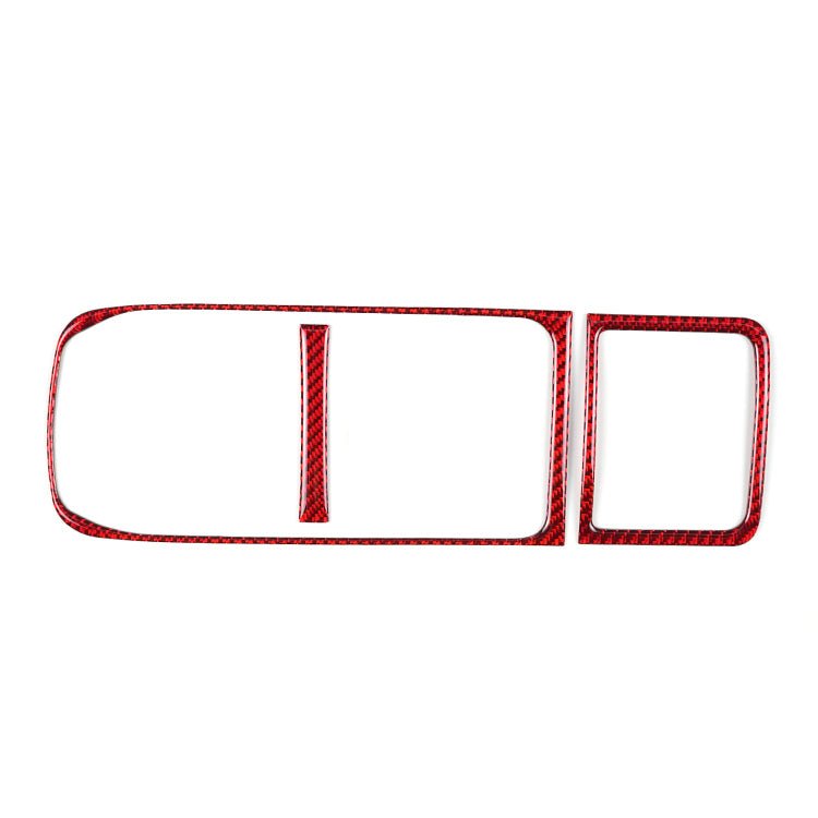 JDMuscle [22 - 26 WRX] P&S Series Carbon Fiber Cupholder Inner Trim | Black Carbon Fiber/ Red Carbon Fiber - JDMuscleTrim KitsJDM-WRX22-120RRed Carbon Fiber