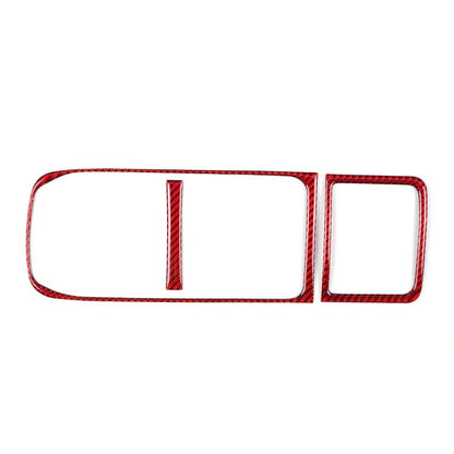 JDMuscle [22 - 26 WRX] P&S Series Carbon Fiber Cupholder Inner Trim | Black Carbon Fiber/ Red Carbon Fiber - JDMuscleTrim KitsJDM-WRX22-120RRed Carbon Fiber