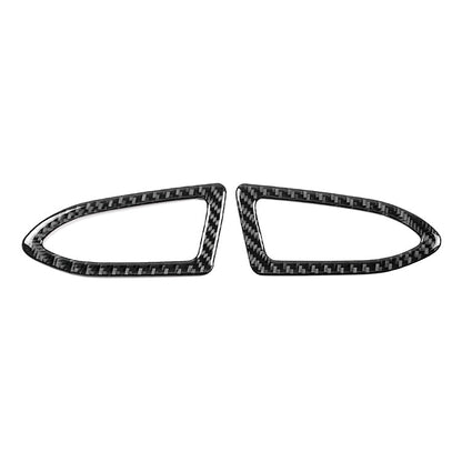 JDMuscle [22 - 26 WRX] P&S Series Carbon Fiber Dash AC Trim 2 PC | Black Carbon Fiber/ Red Carbon Fiber - JDMuscleTrim KitsJDM-WRX22-108BBlack Carbon FIiber