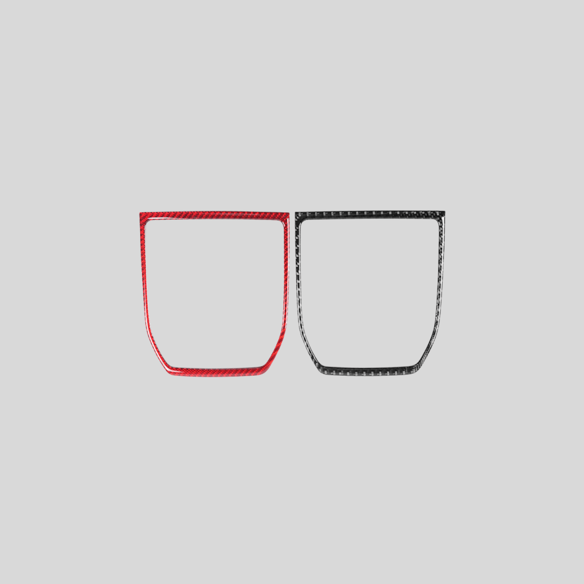 JDMuscle [22 - 26 WRX] P&S Series Carbon Fiber MT Shifter Trim | Black Carbon Fiber/ Red Carbon Fiber - JDMuscleTrim KitsJDM-WRX22-106BBlack Carbon FIiber