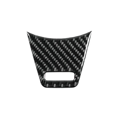 JDMuscle [22 - 26 WRX] P&S Series Carbon Fiber Steering Wheel Lower Trim Cover | Black Carbon Fiber/ Red Carbon Fiber - JDMuscleTrim KitsJDM-WRX22-102BBlack Carbon FIiber