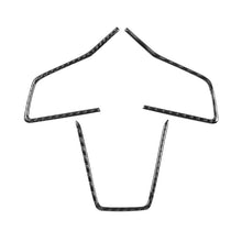 JDMuscle [22 - 26 WRX] P&S Series Carbon Fiber Steering Wheel Trim Covers 3 PC | Black Carbon Fiber/ Red Carbon Fiber - JDMuscleTrim KitsJDM-WRX22-101BBlack Carbon FIiber