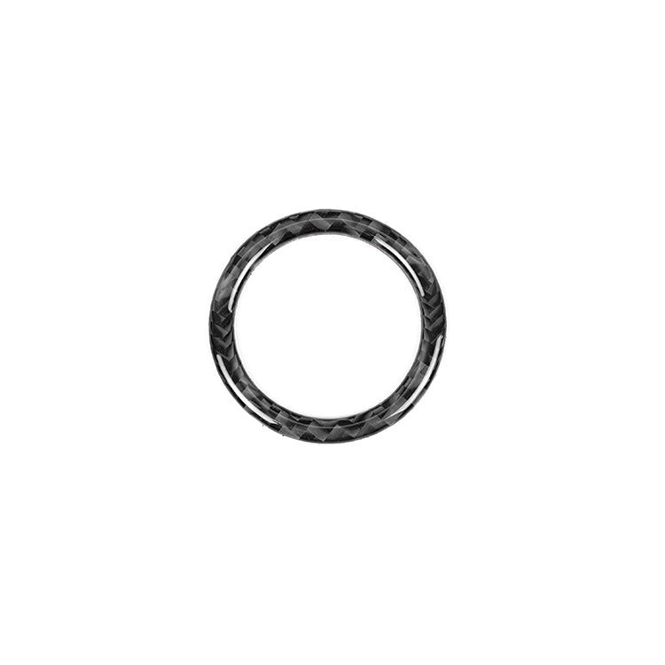 JDMuscle [22 - 26 WRX] P&S Series Carbon Fiber Trip Reset Button Frame Cover 1 PC | Black Carbon Fiber/ Red Carbon Fiber - JDMuscleTrim KitsJDM-WRX22-135BBlack Carbon FIiber