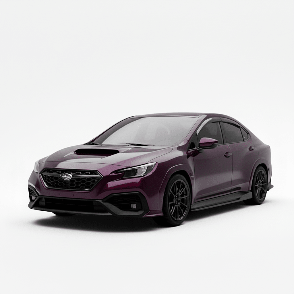 JDMuscle [22 - 26 WRX] Spec OEM+ Paint Matched Fender Flares - JDMuscleFendersJDM-WRX22-FF-OEZDDGalaxy Purple Pearl (ZDD)
