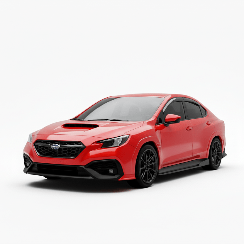 JDMuscle [22 - 26 WRX] Spec OEM+ Paint Matched Fender Flares - JDMuscleFendersJDM-WRX22-FF-OEDCKIgnition Red (DCK)