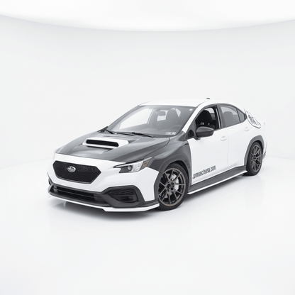 JDMuscle [22 - 26 WRX] Spec STI Aero Combo | Paint Matched or ABS - JDMuscleBody KitsCrystal Black Silica (D4S)