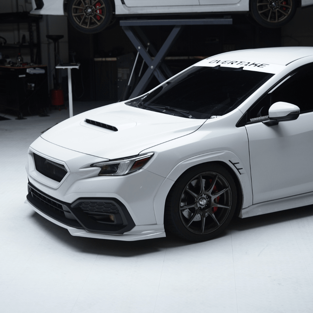 JDMuscle [22 - 26 WRX] Spec STI Front Lip | Paint Matched or ABS - JDMuscleFront LipsJDM-WRX22-FL-OE.M6YCeramic White (M6Y)