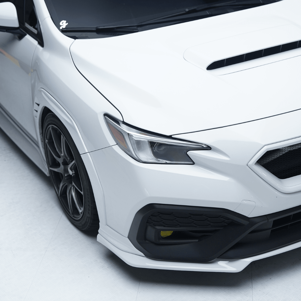 JDMuscle [22 - 26 WRX] Spec STI Front Lip | Paint Matched or ABS - JDMuscleFront LipsJDM-WRX22-FL-OE.M6YCeramic White (M6Y)